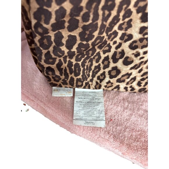 Best Friends by Sheri Leopard Print Dome Pet Bed – Approx. 12” W x 15” H - Picture 4 of 5